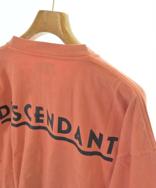 DESCENDANT（ディセンダント）Tシャツ・カットソー オレンジ サイズ:4(XL位) メンズ/2200695895112