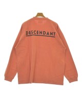 DESCENDANT（ディセンダント）Tシャツ・カットソー オレンジ サイズ:4(XL位) メンズ/2200695895112