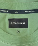 DESCENDANT（ディセンダント）Tシャツ・カットソー 緑 サイズ:2(M位) メンズ/2200696143014