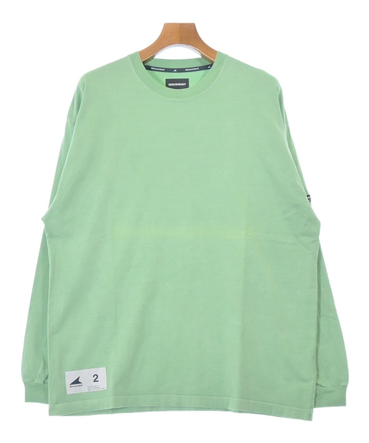 DESCENDANT（ディセンダント）Tシャツ・カットソー 緑 サイズ:2(M位 