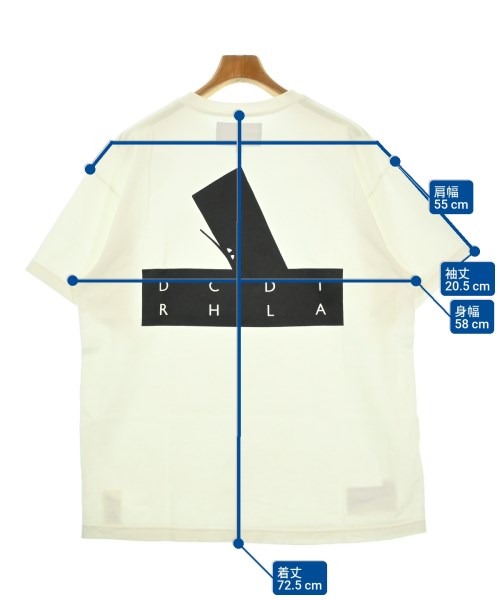DESCENDANT（ディセンダント）Tシャツ・カットソー 白 サイズ:3(L位) メンズ/2200699187077