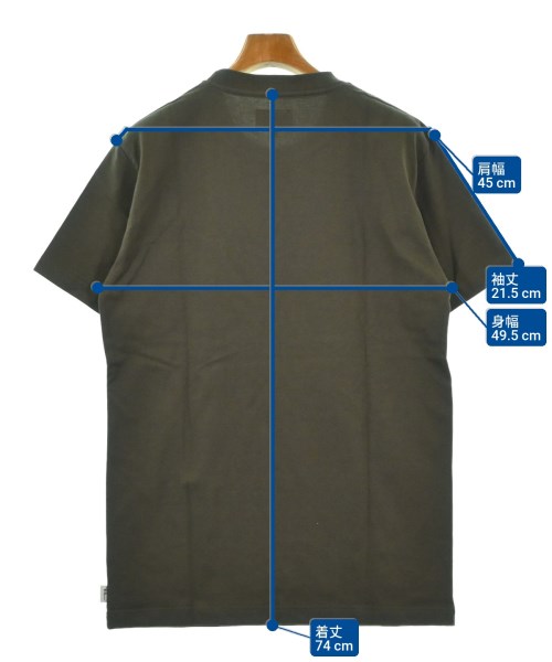 DESCENDANT（ディセンダント）Tシャツ・カットソー カーキ サイズ:2(M位) メンズ/2200699187145