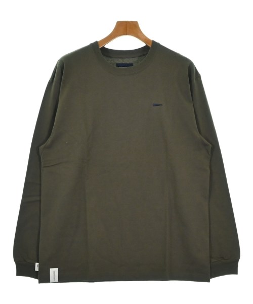 DESCENDANT(ディセンダント)Tシャツ・カットソー カーキ サイズ:2(M位)/2200699187152