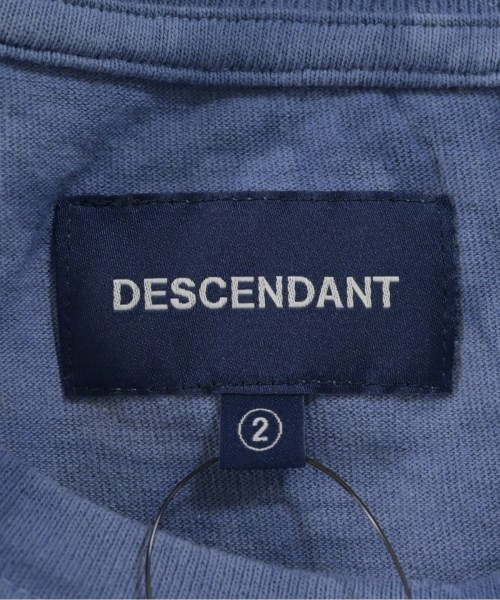 DESCENDANT（ディセンダント）Tシャツ・カットソー 紺 サイズ:2(M位) メンズ/2200699187183