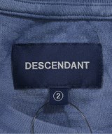 DESCENDANT（ディセンダント）Tシャツ・カットソー 紺 サイズ:2(M位) メンズ/2200699187183