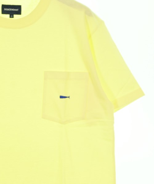 DESCENDANT（ディセンダント）Tシャツ・カットソー 黄 サイズ:2(M位) メンズ/2200699187206