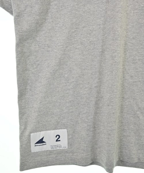 DESCENDANT（ディセンダント）Tシャツ・カットソー グレー サイズ:2(M位) メンズ/2200700264025