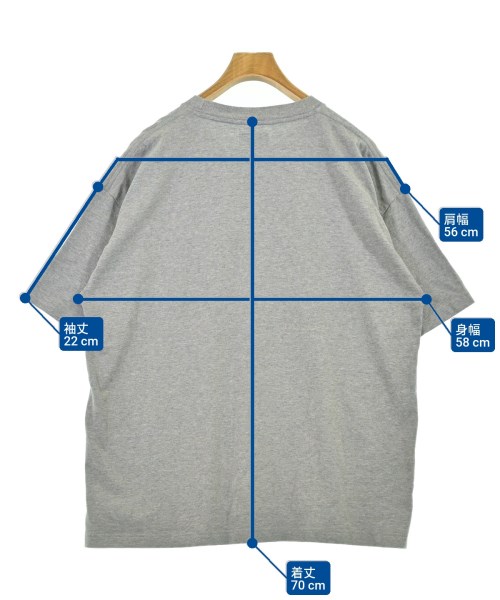 DESCENDANT（ディセンダント）Tシャツ・カットソー グレー サイズ:2(M位) メンズ/2200700264025