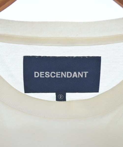 DESCENDANT（ディセンダント）Tシャツ・カットソー 白 サイズ:2(M位) メンズ/2200700288113