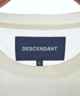 DESCENDANT（ディセンダント）Tシャツ・カットソー 白 サイズ:2(M位) メンズ/2200700288113