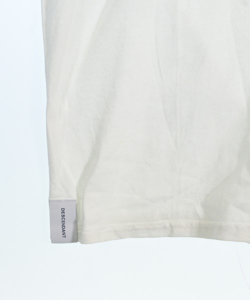 DESCENDANT（ディセンダント）Tシャツ・カットソー 白 サイズ:4(XL位) メンズ/2200700875092