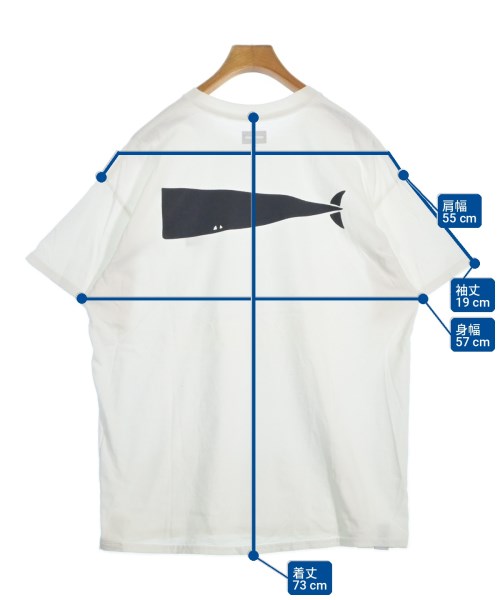 DESCENDANT（ディセンダント）Tシャツ・カットソー 白 サイズ:4(XL位) メンズ/2200700875092