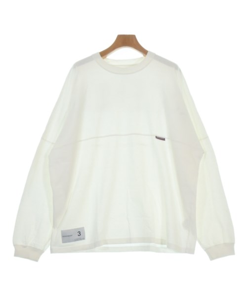 DESCENDANT(ディセンダント)Tシャツ・カットソー 白 サイズ:3(L位)/2200701189013