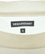 DESCENDANT（ディセンダント）Tシャツ・カットソー 白 サイズ:3(L位) メンズ/2200701189013