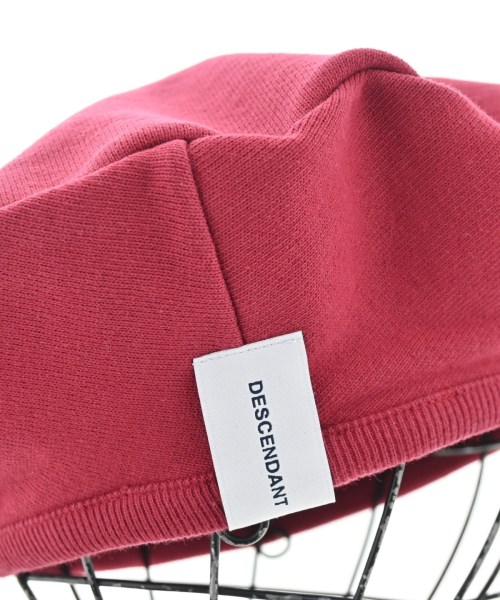 DESCENDANT（ディセンダント）ハンチング・ベレー帽 赤 サイズ:- メンズ/2200654260074