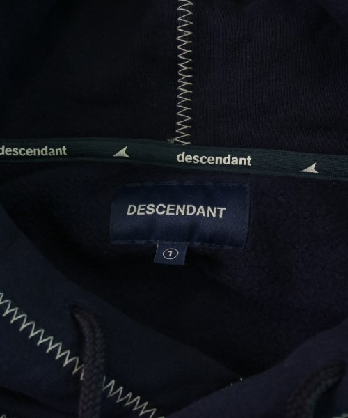 DESCENDANT（ディセンダント）パーカー 紺 サイズ:1(S位) メンズ/2200655311010