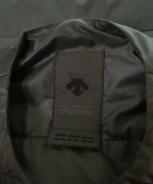 DESCENTE（デサント）ダウンジャケット/ダウンベスト 黒 サイズ:S メンズ/2200655406020