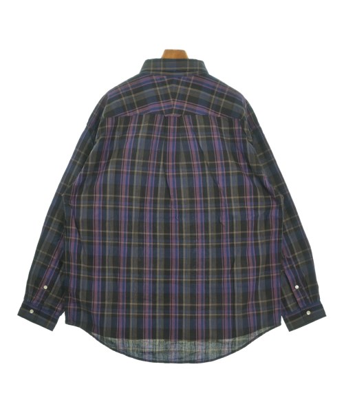 DESCENDANT（ディセンダント）カジュアルシャツ 紺 サイズ:3(L位