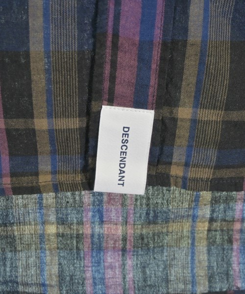 DESCENDANT（ディセンダント）カジュアルシャツ 紺 サイズ:3(L位) メンズ/2200646236155