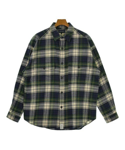 DESCENDANT(ディセンダント)カジュアルシャツ 緑 サイズ:3(L位)/2200656807093