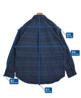 DESCENDANT（ディセンダント）カジュアルシャツ 紺 サイズ:3(L位) メンズ/2200627976148