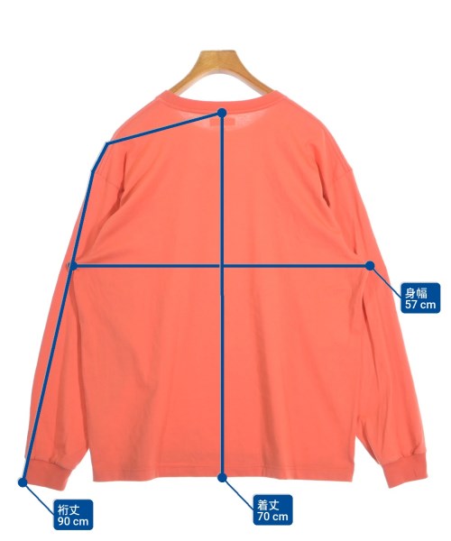 DESCENDANT（ディセンダント）Tシャツ・カットソー オレンジ サイズ:3(L位) メンズ/2200627976803