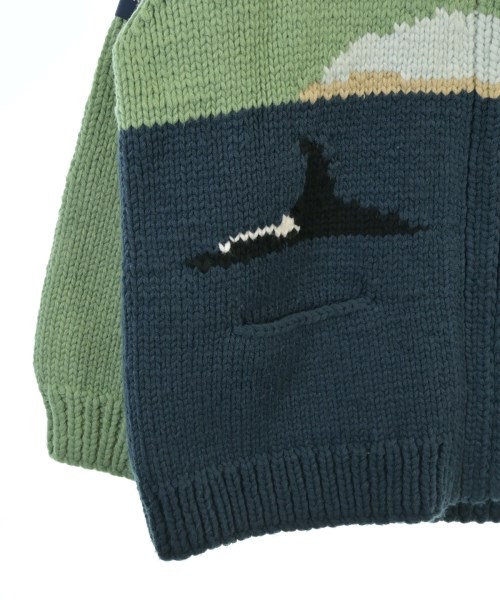 DESCENDANT（ディセンダント）カーディガン 緑 サイズ:3(L位) メンズ/2200657692032