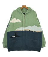 DESCENDANT（ディセンダント）カーディガン 緑 サイズ:3(L位) メンズ/2200657692032