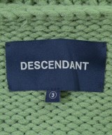 DESCENDANT（ディセンダント）カーディガン 緑 サイズ:3(L位) メンズ/2200657692032