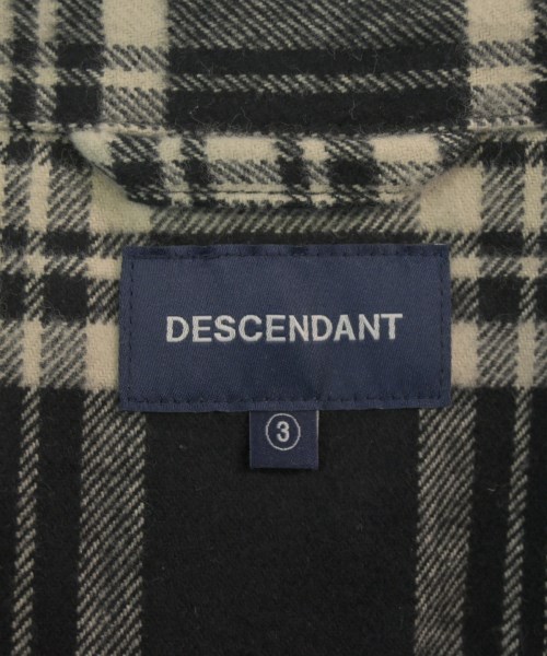 DESCENDANT（ディセンダント）カジュアルシャツ 黒 サイズ:3(L位) メンズ/2200656130054