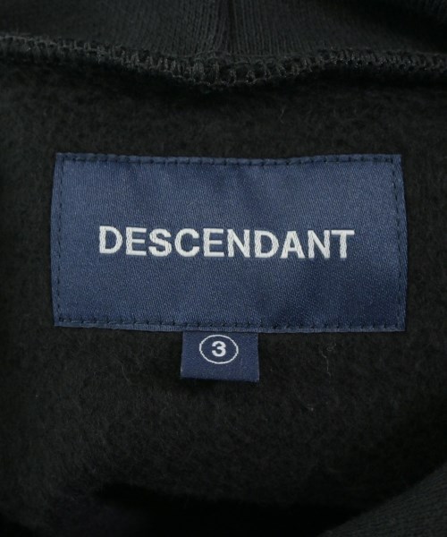 DESCENDANT（ディセンダント）パーカー 黒 サイズ:3(L位) メンズ/2200656130092