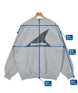 DESCENDANT（ディセンダント）スウェット グレー サイズ:3(L位) メンズ/2200656130122