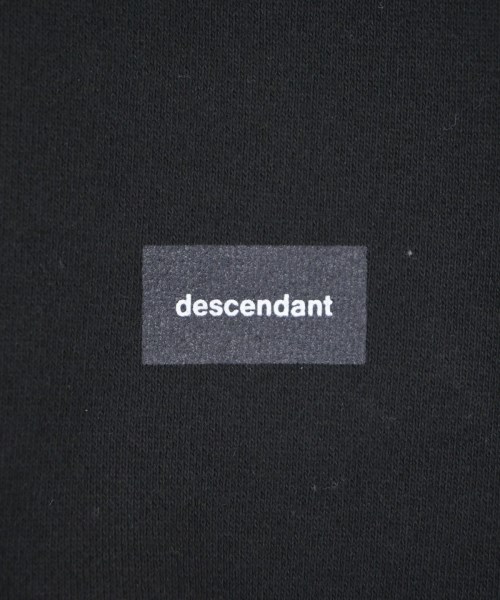 DESCENDANT（ディセンダント）スウェット 黒 サイズ:3(L位) メンズ/2200656130139