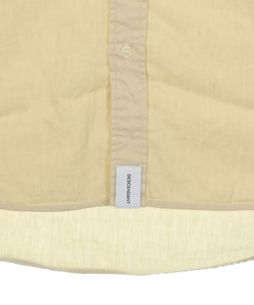 DESCENDANT（ディセンダント）カジュアルシャツ ベージュ サイズ:3(L位) メンズ/2200661189030