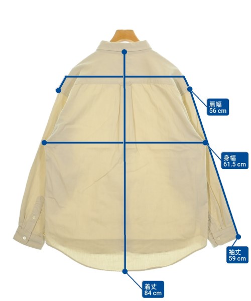 DESCENDANT（ディセンダント）カジュアルシャツ ベージュ サイズ:3(L位) メンズ/2200661189030