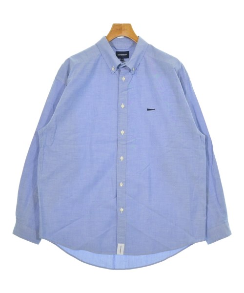 DESCENDANT(ディセンダント)カジュアルシャツ 青 サイズ:3(L位)/2200661189047