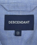 DESCENDANT（ディセンダント）カジュアルシャツ 青 サイズ:3(L位) メンズ/2200661189047