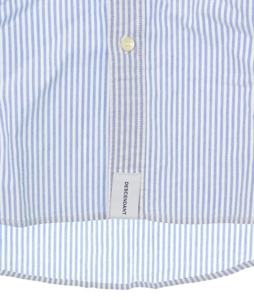DESCENDANT（ディセンダント）カジュアルシャツ 青 サイズ:3(L位) メンズ/2200661189054