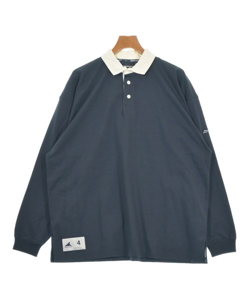 DESCENDANT(ディセンダント)ポロシャツ 紺 サイズ:4(XL位)/2200661189061
