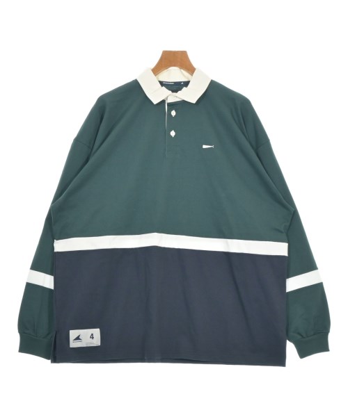 DESCENDANT(ディセンダント)ポロシャツ 緑 サイズ:4(XXL位)/2200661189092