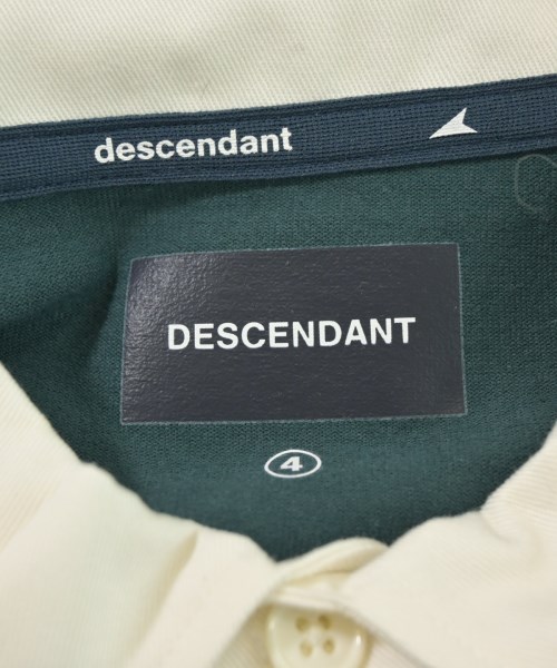 DESCENDANT（ディセンダント）ポロシャツ 緑 サイズ:4(XXL位) メンズ/2200661189092