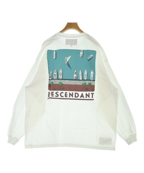 DESCENDANT（ディセンダント）Tシャツ・カットソー 白 サイズ:3(L位) メンズ/2200660986081