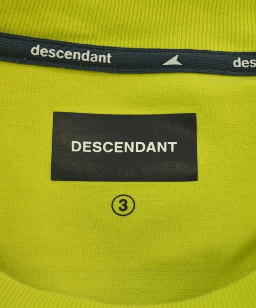 DESCENDANT（ディセンダント）Tシャツ・カットソー 緑 サイズ:3(L位) メンズ/2200661765111
