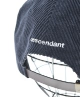 DESCENDANT（ディセンダント）キャップ 黒 サイズ:- メンズ/2200661865040