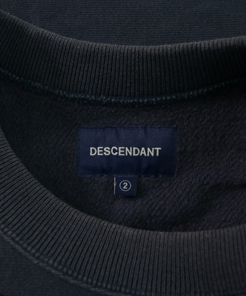 DESCENDANT（ディセンダント）スウェット 紺 サイズ:2(M位) メンズ/2200662286028