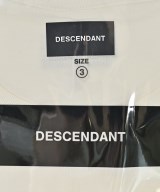 DESCENDANT（ディセンダント）Tシャツ・カットソー 白 サイズ:3(L位) メンズ/2200710584014