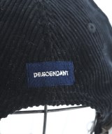 DESCENDANT（ディセンダント）キャップ 黒 サイズ:F メンズ/2200710584045