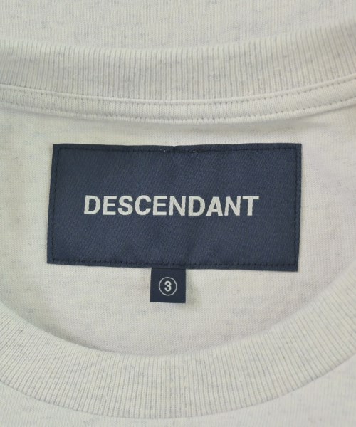 DESCENDANT（ディセンダント）Tシャツ・カットソー グレー サイズ:3(L位) メンズ/2200710886194