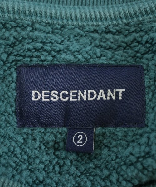 DESCENDANT（ディセンダント）スウェット 緑 サイズ:2(M位) メンズ/2200709724087