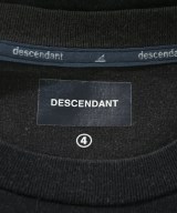 DESCENDANT（ディセンダント）Tシャツ・カットソー 黒 サイズ:4(XL位) メンズ/2200712442022